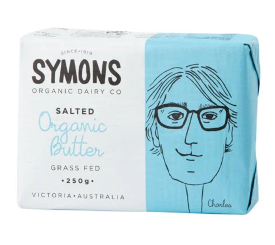 Symons Organic Butter (Salted) - 250g