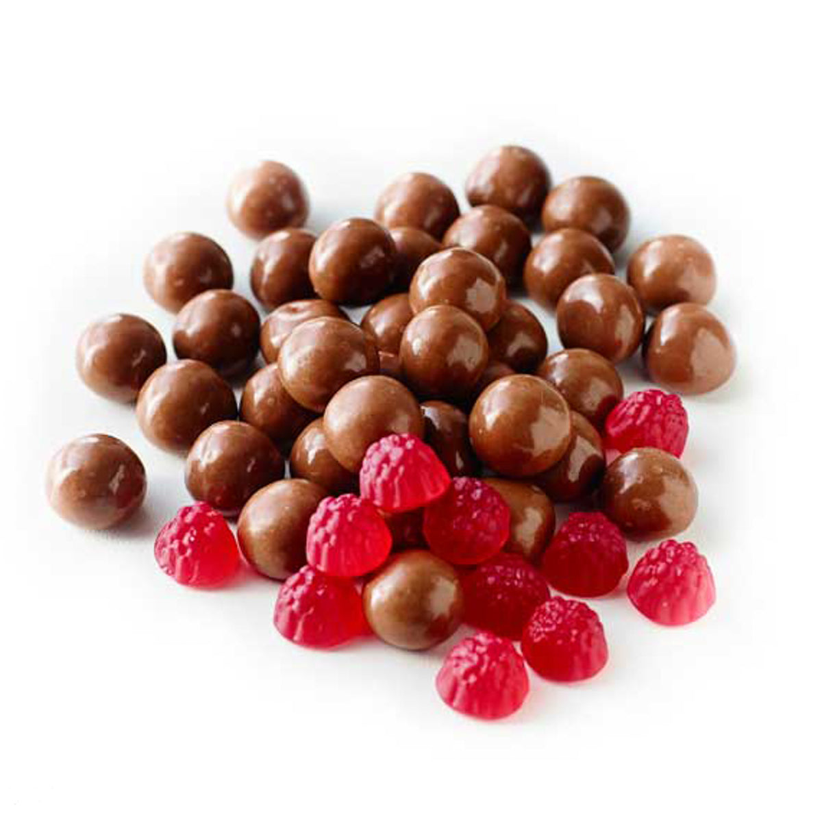 Milk Choc Raspberries